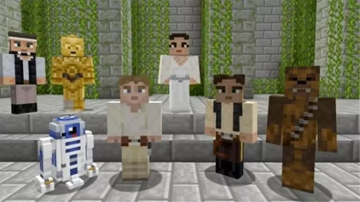 Minecraft\'a Star Wars Karakterleri Geldi