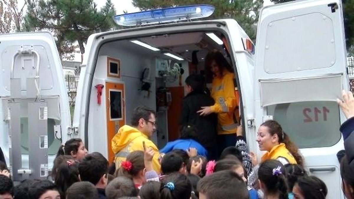 Miniklere 112 Acil Durum Eğitimi