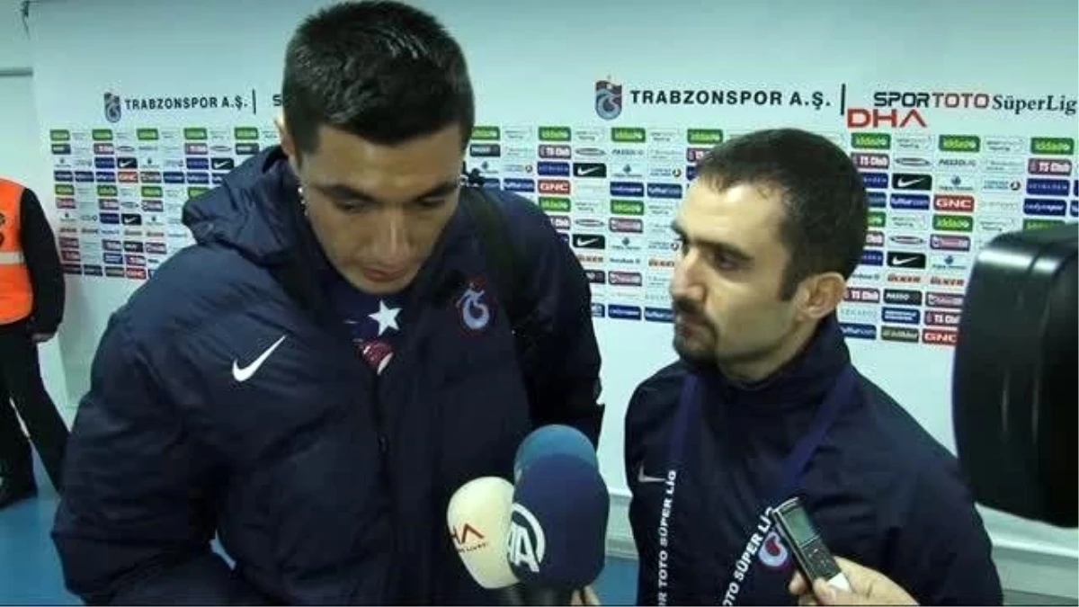 Trabzonspor\'un Paraguaylı Golcüsü Cardozo Trabzon\'da Çok Mutluyum
