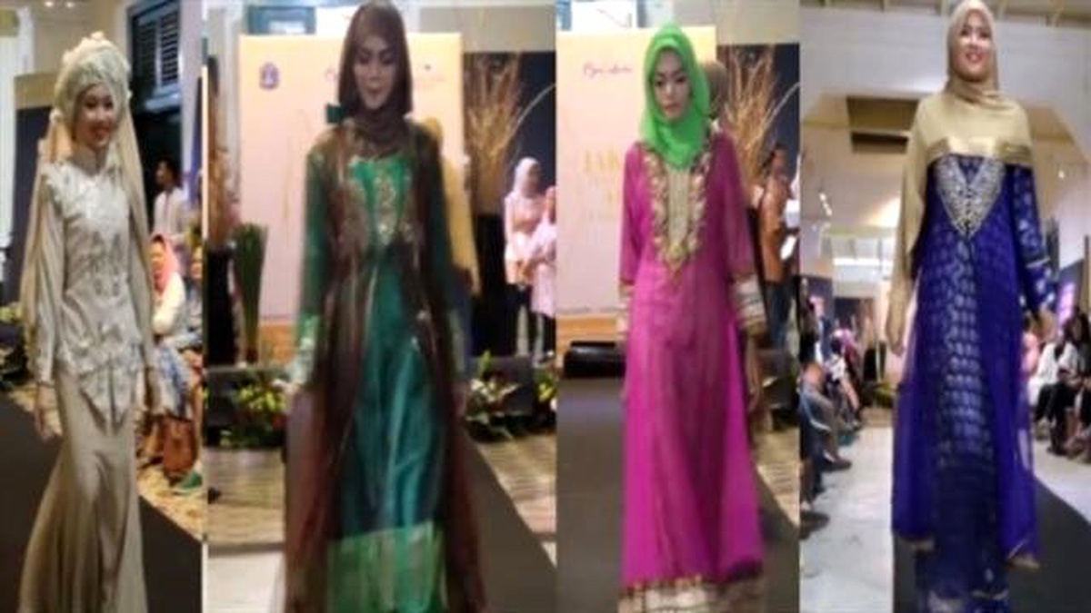 Uluslararası Cakarta Müslüman Moda Festivaline Yoğun İlgi