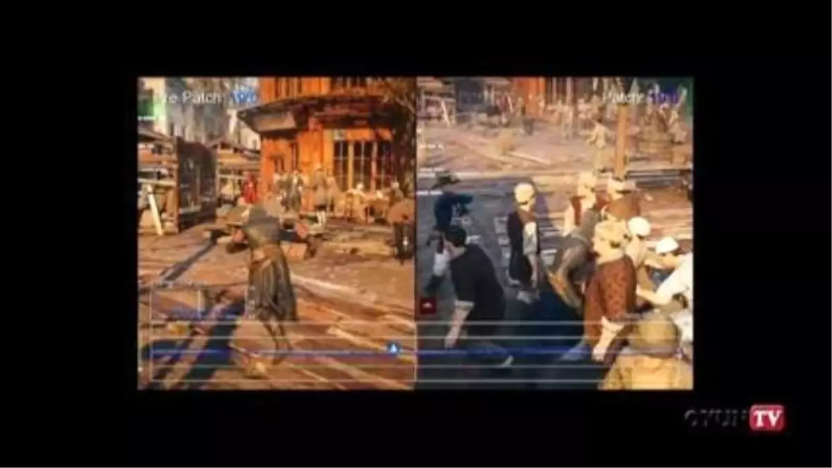 Assassin\'s Creed Unity 3. Yama Karşılaştırma Videosu