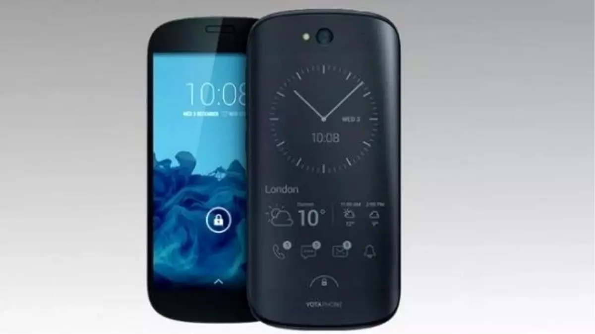 Çift Ekranlı Yotaphone 2 Piyasaya Çıkıyor