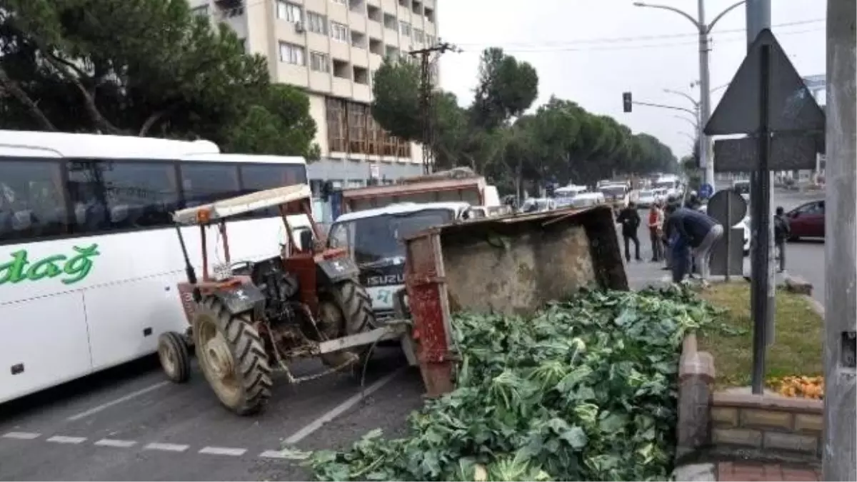 Nazilli\'de Trafik Kazası; 1 Yaralı