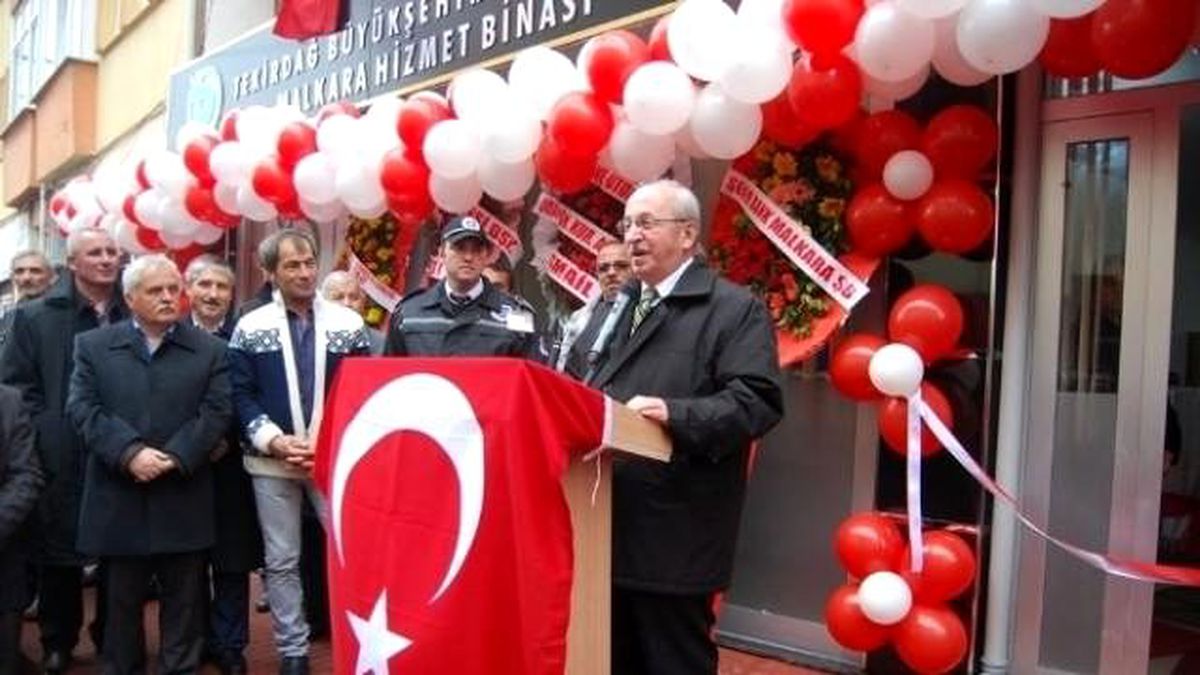 Tekirdağ Büyükşehir\'in Malkara\'da Teski Hizmet Binası Açıldı