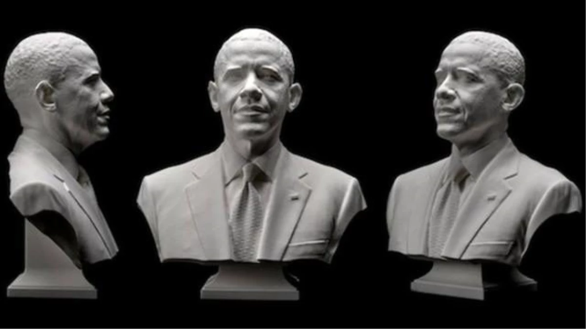 Üç Boyutlu Portresi Olan İlk ABD Başkanı Obama