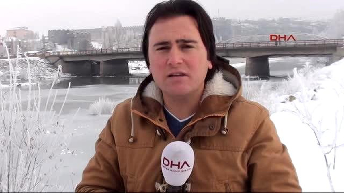 Ardahan\'da Kura Nehri Dondu
