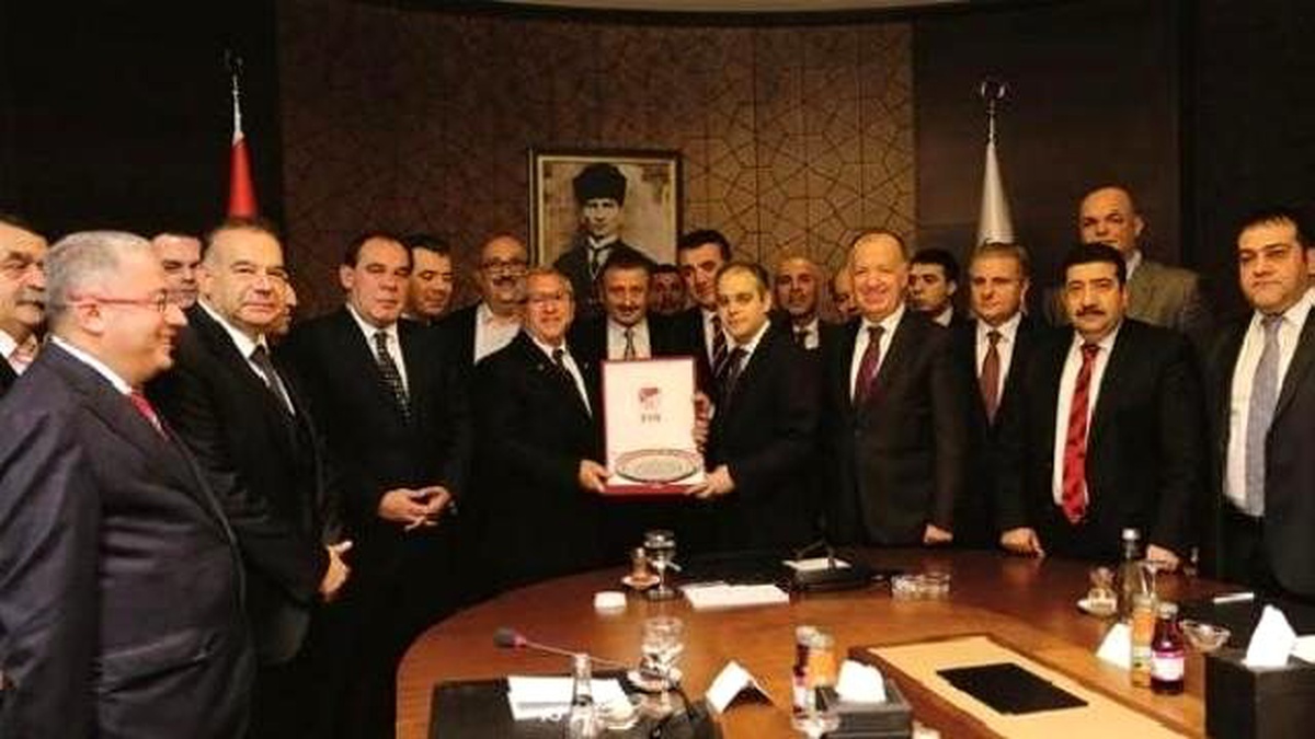 Bakan Kılıç, Tff Başkanı Demirören ve PTT 1. Lig Başkanları ile Bir Araya Geldi