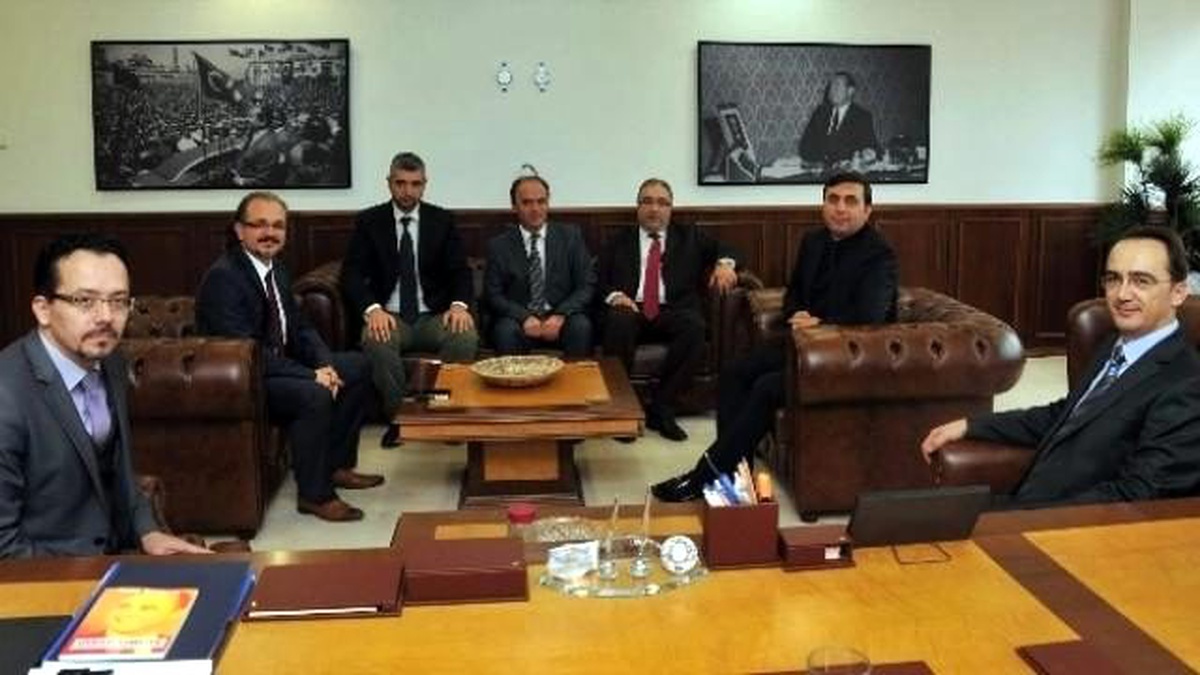 Başsavcısı Ertürk\'ten Adü Rektörü Bircan\'a Ziyaret