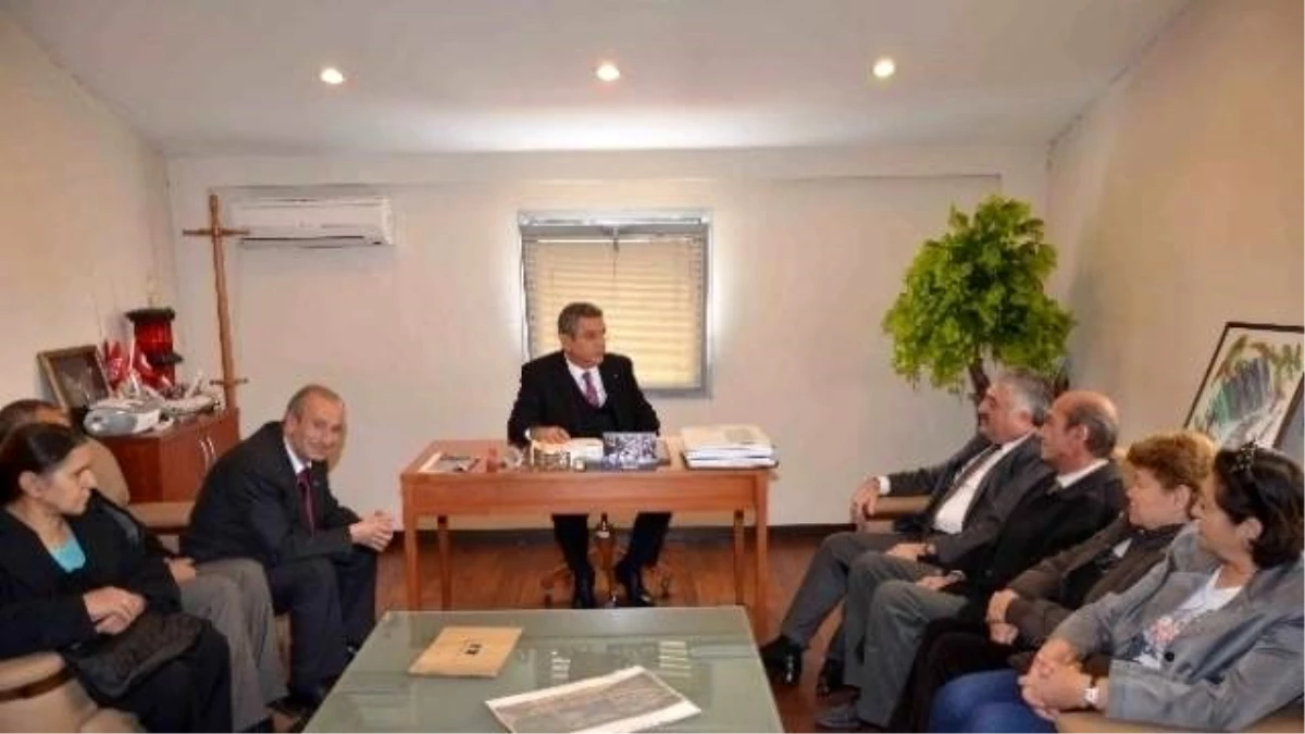 DSP Aydın İl Başkanı Işık, Başkan Kayalı\'yı Ziyaret Etti