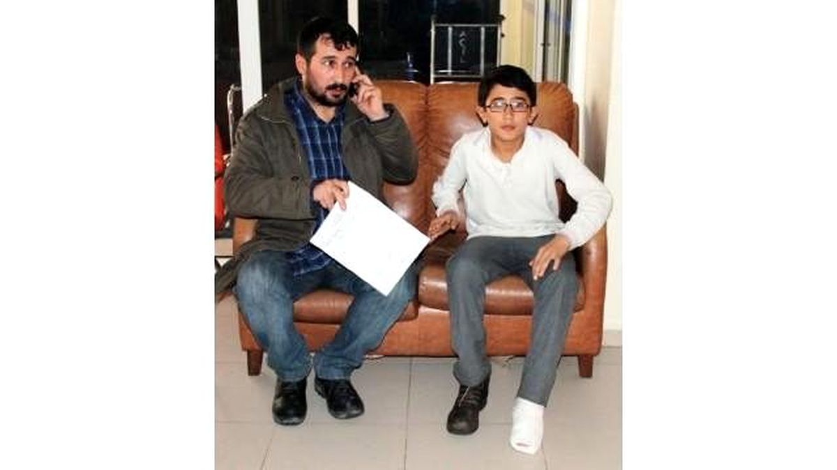 Okulda Ayağına Kalorifer Peteği Düşen Öğrenci Hastanelik Oldu