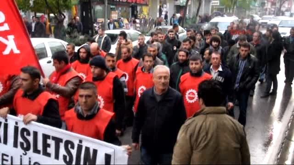 Dünya Madenciler Gününde Soma\'da Yürüyüş