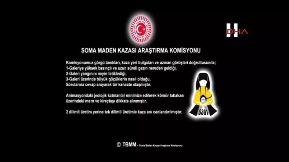 Soma Maden Kazasını Simülasyonla Anlattılar