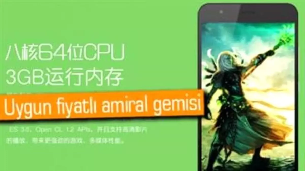 5.5 İnç 1080p Ekran, 13mp Kamera, 8 Çekirdek, 3gb Ram ve Sadece 160 $ Fiyat