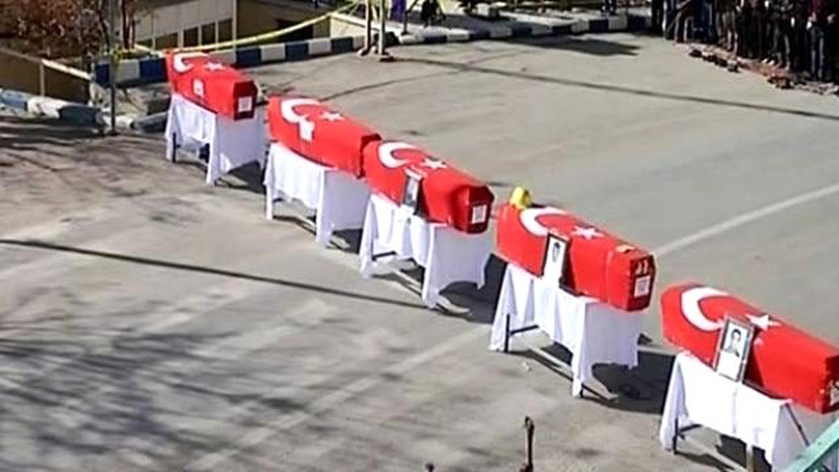 5 Madencinin Cenaze Töreni (1)