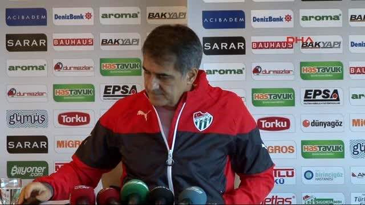 Bursaspor Teknik Direktörü Şenol Güneş Cezalara Tepki Gösterdi