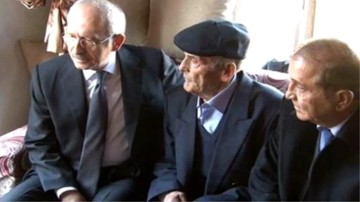 Kılıçdaroğlu\'nun Recep Dedeyi Ziyaretinde Sevindirecek Haber