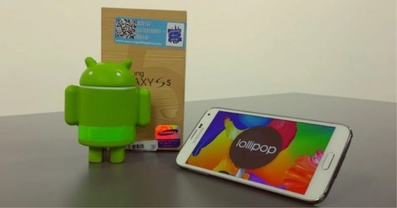 Galaxy S5 Android Lollipop \'A Kavuştu!