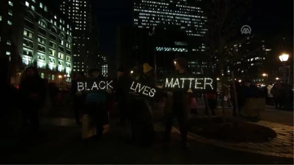Garner\'ın Ölümüne Neden Olan Polise Takipsizlik Kararı - Protestolar - New York