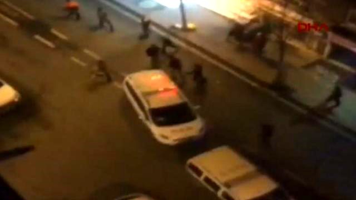 Motosikletlilerin Kavgası, Mecidiyeköy\'ü Savaş Alanına Çevirdi