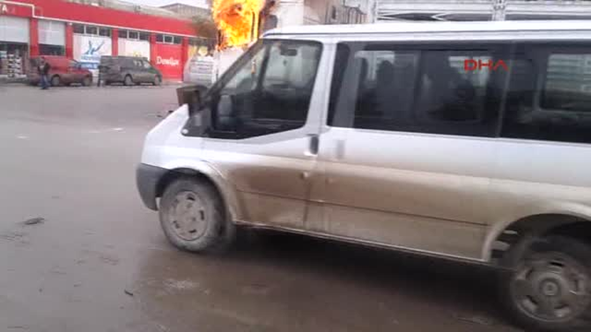 Tır Alev Alev Yandı