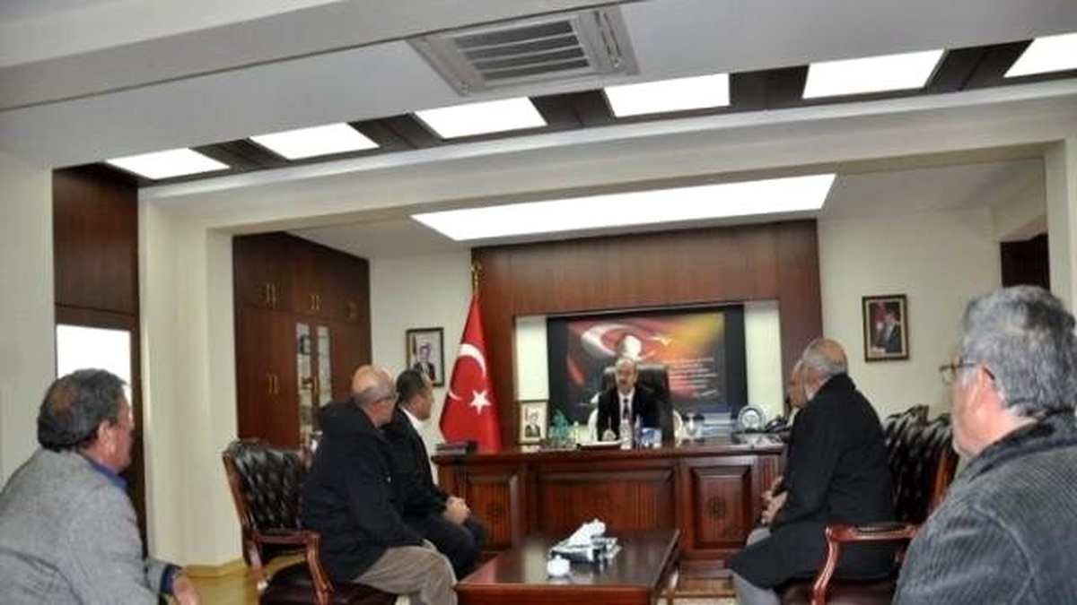 Vali Büyükersoy\'a Teşekkür Ziyareti