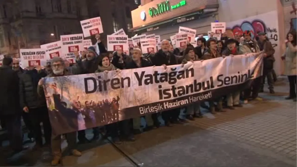 Yatağan İşçilerine Destek Yürüyüşü