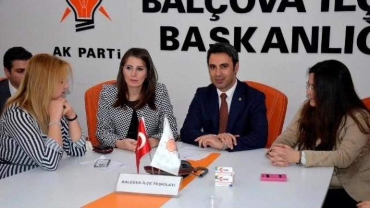 AK Parti Konak\'a Atanan Yıldırım Balçova\'ya Veda Etti