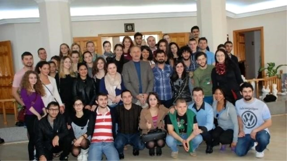 Proje İçin Didim\'e Gelen Öğrencilerden Başkan Atabay\'a Ziyaret