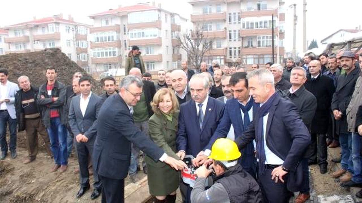 Sarıkız Konutları\'nın Temeli Atıldı