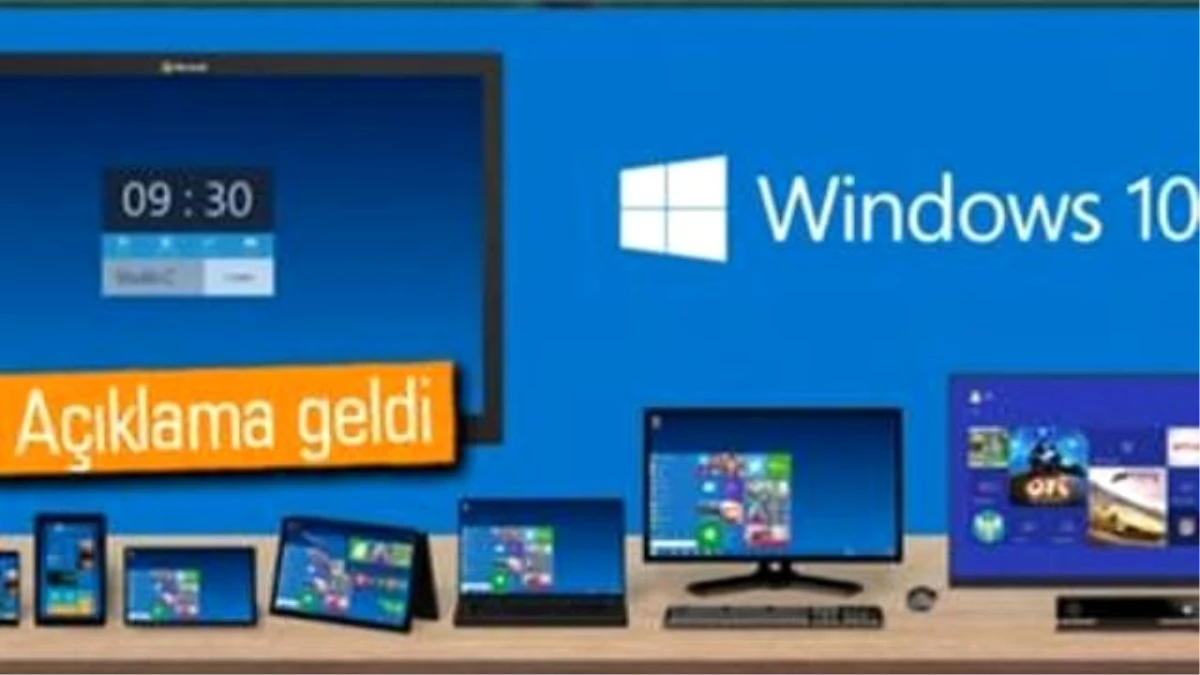 Windows 10\'un Çıkış Tarihi Netleşti