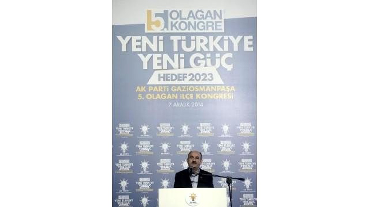 AK Parti Gaziosmanpaşa 5. Olağan İlçe Kongresi