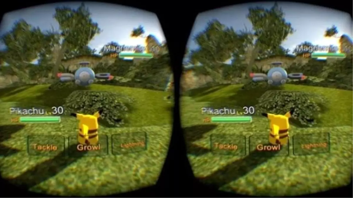 Oculus Rift ile Pokemon Oynamak!