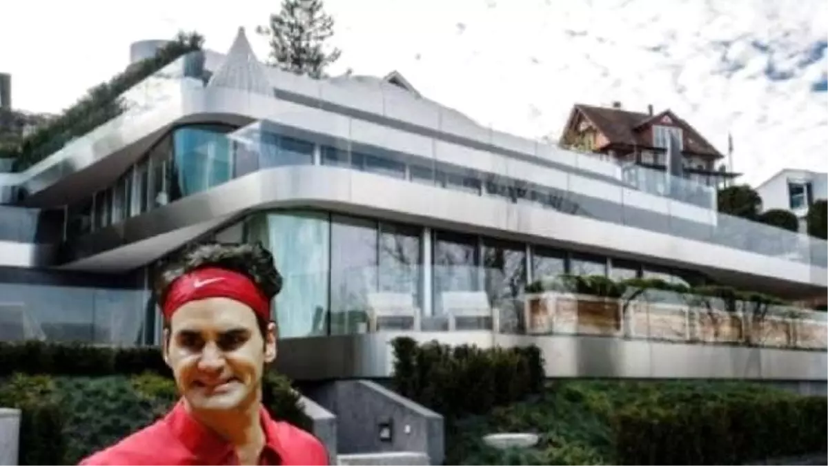 Ünlü Tenisçi Roger Federer, 23 Milyon TL Değerinde Villa Yaptırdı