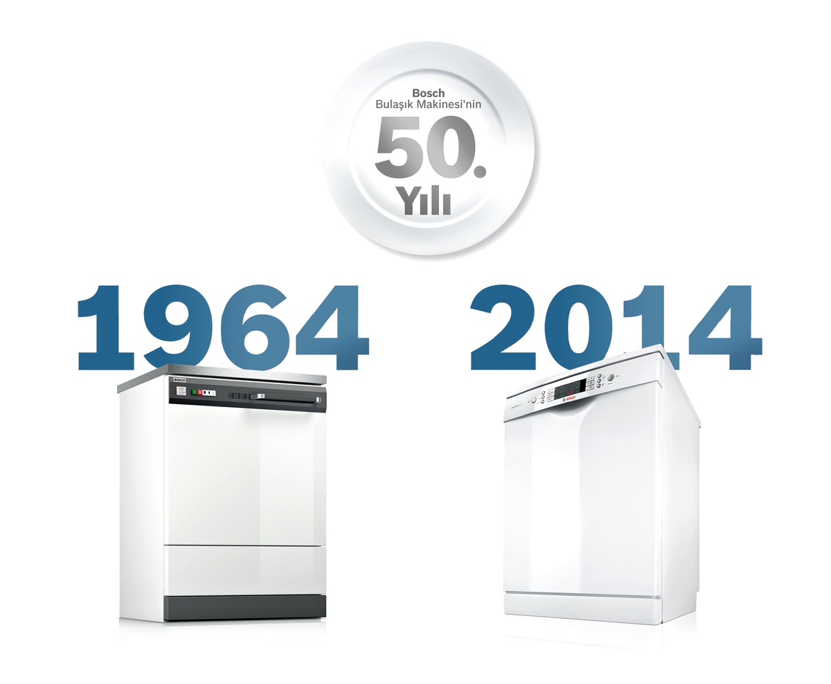Bosch, Bulaşık Makinelerinin 50. Yılını Kutluyor