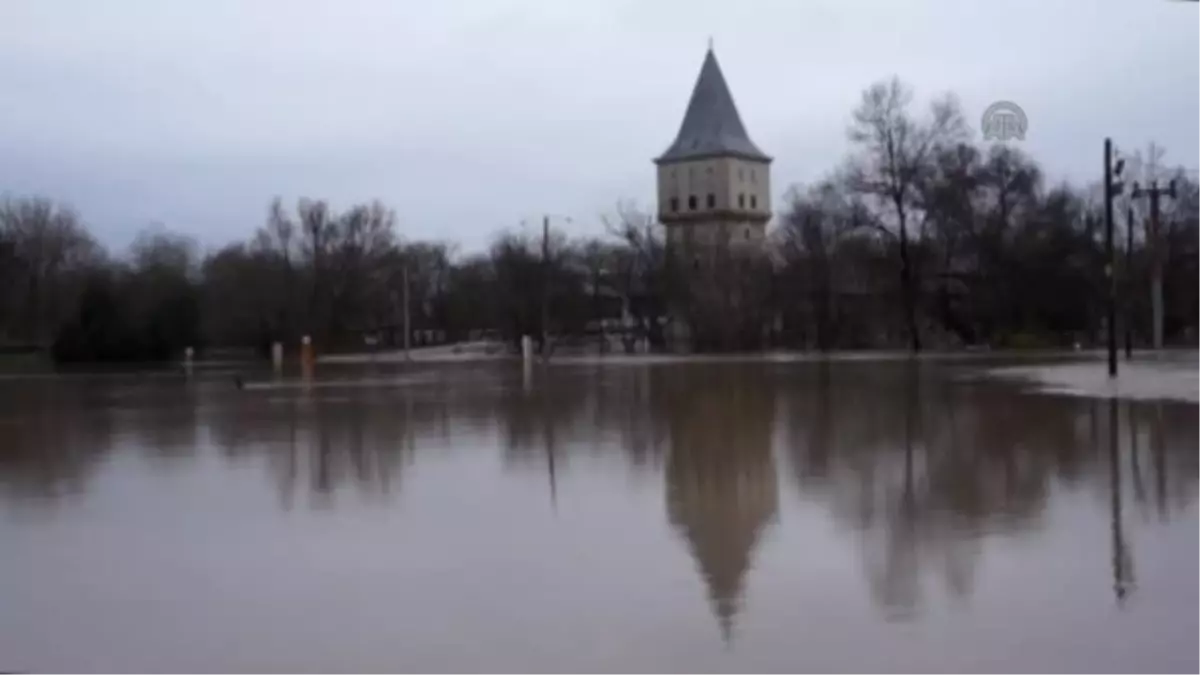 Edirne\'deki Nehir Taşkınları