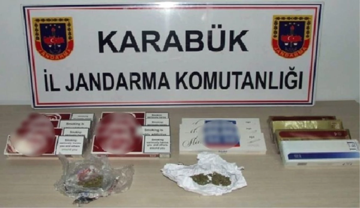 Jandarma\'dan Kaçak Sigara ve Uyuşturucu Operasyonu