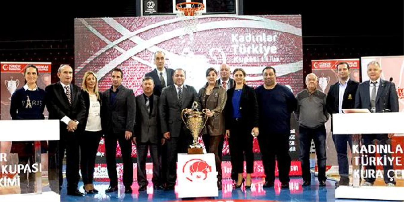 Kadınlar Türkiye Kupası Sekizli Final Kura Töreni Gerçekleşti