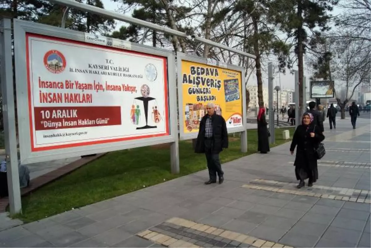 Kayseri Valiliği\'nden 10 Aralık İnsan Hakları İlanı