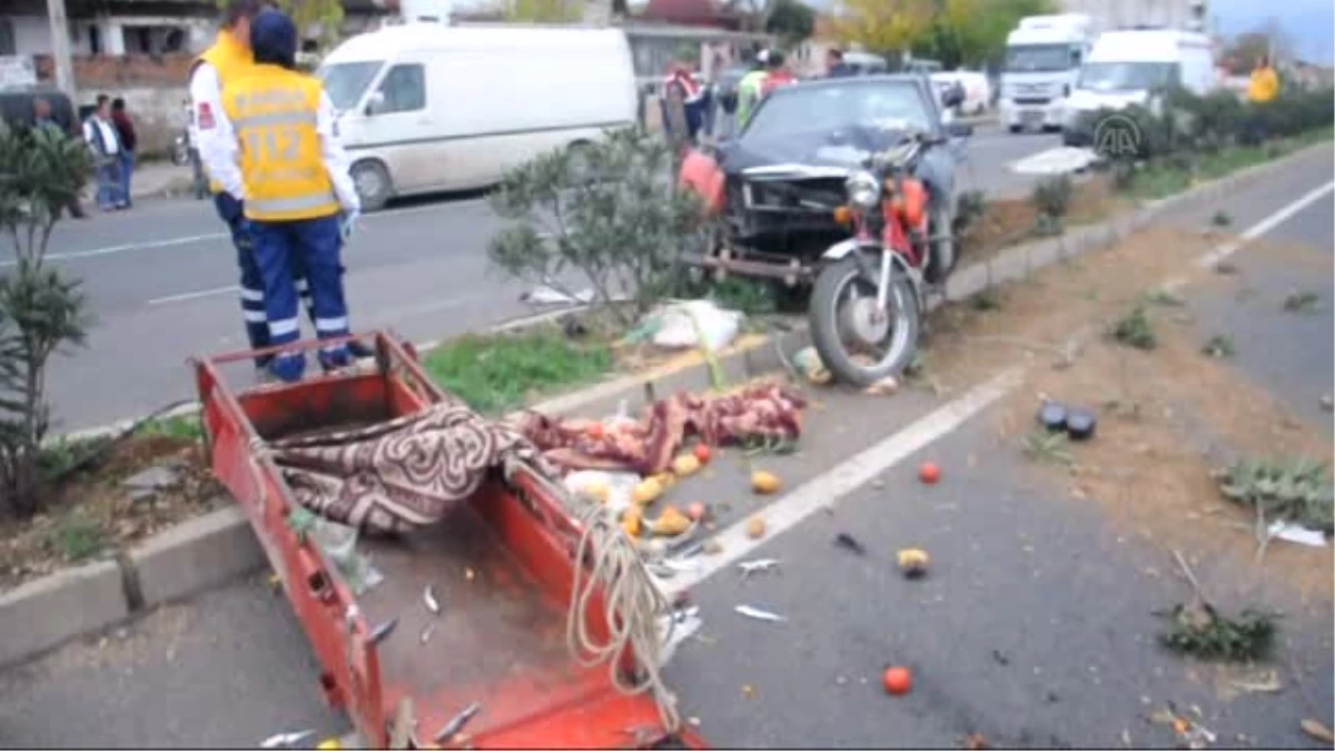 Turgutlu\'da Trafik Kazası: 1 Ölü, 2 Yaralı