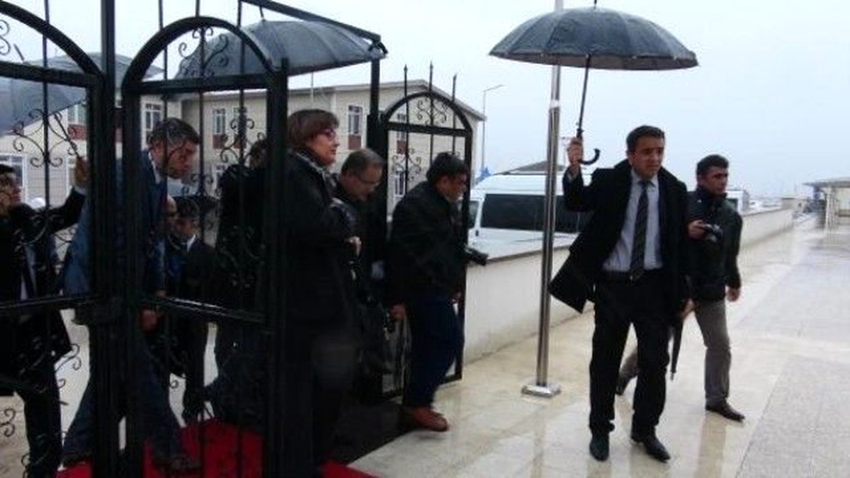 AB Heyeti Kilis\'te Suriyelileri Ziyaret Etti