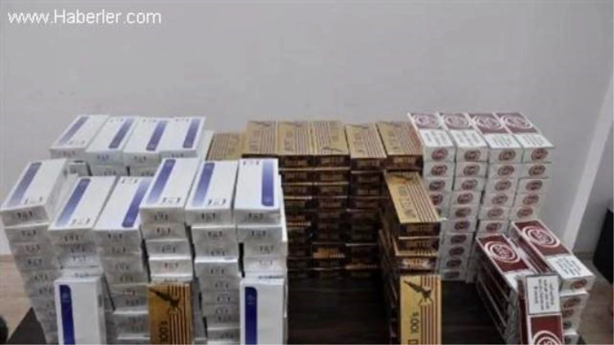 Çankırı\'da 84 Bin 600 Paket Kaçak Sigara Ele Geçirildi