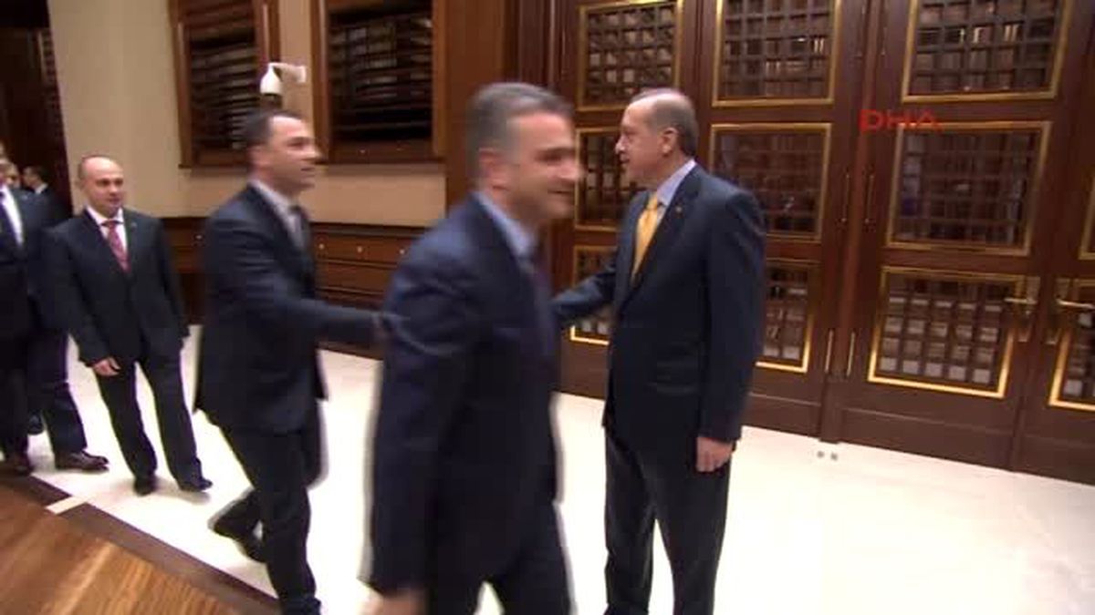 Erdoğan, Başakşehir Kulübü Başkanını Kabul Etti