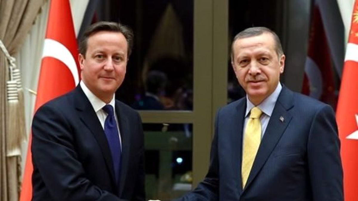 Erdoğan, İngiltere Başbakanı Cameron\'u Kabul Etti