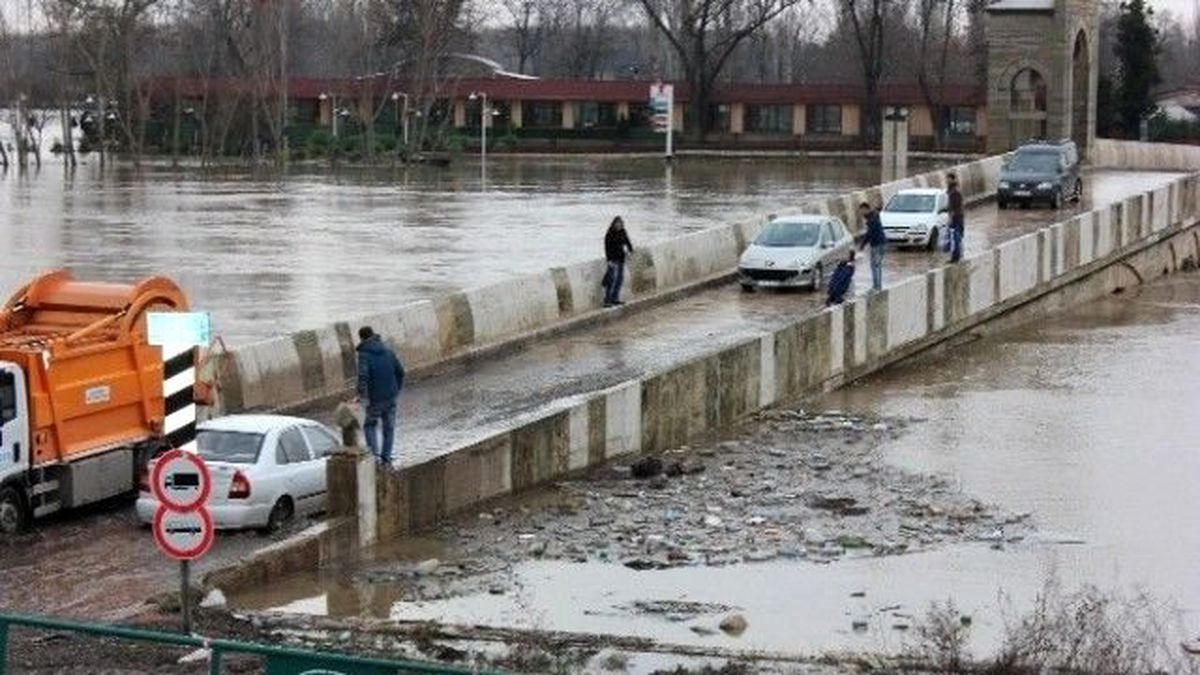 Edirne\'de, Tunca ve Meriç Nehirlerinde Son Durum