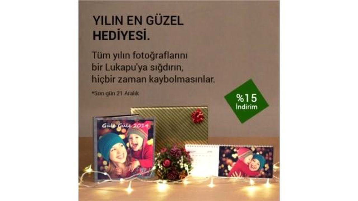 En Güzel Yılbaşı Hediyesi %15 İndirimli