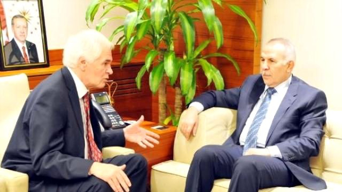 Karadağ Büyükelçisinden Gaziantep Valisi Ata\'ya Ziyaret