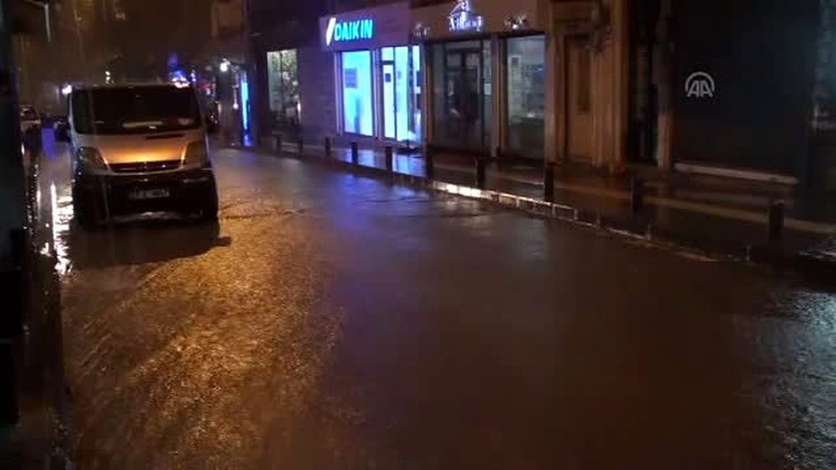 Kilis\'te Etkili Sağanak