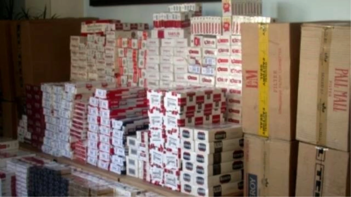Kilis\'te 46 Bin 280 Paket Kaçak Sigara Ele Geçirildi