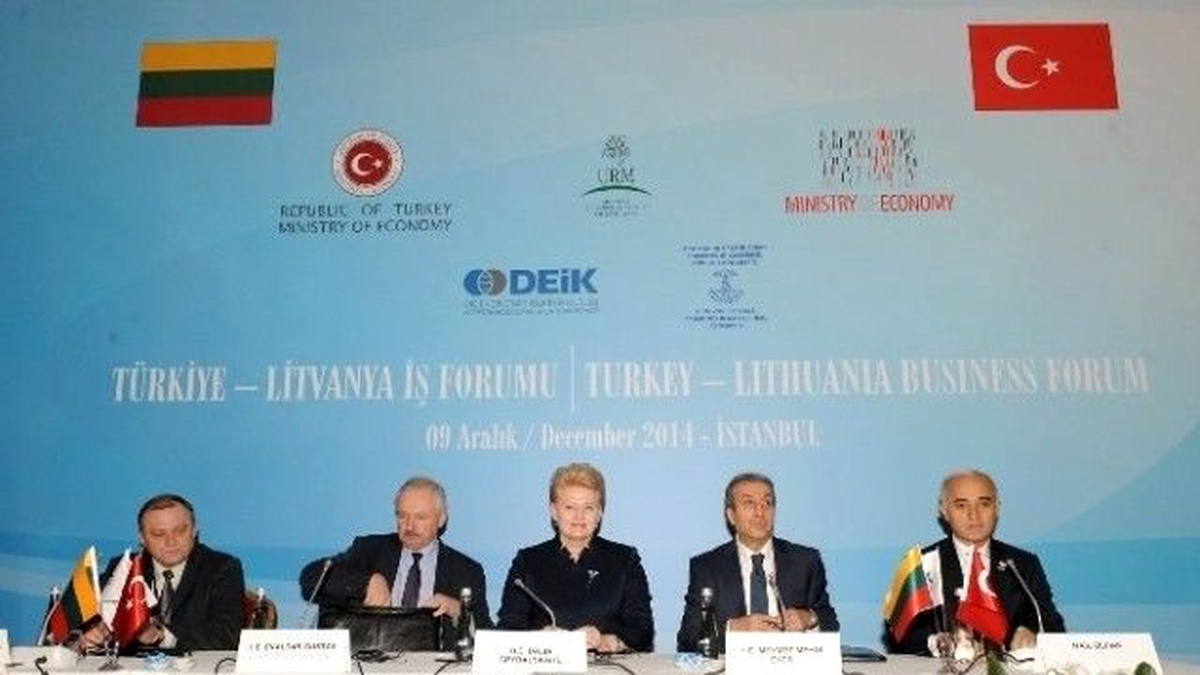 Litvanya Cumhurbaşkanı Grybauskaıte "Türkiye\'nin AB Üyeliğini Destekliyoruz"