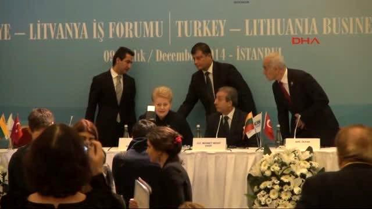 Litvanya Cumhurbaşkanı Grybuaskaite : Türkiye\'nin AB Üyeliğini Destekliyor, Müzakere Sürecin...